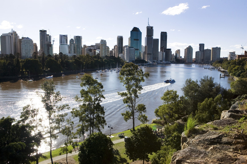 Brisbane Riverview from Kangaroo Point